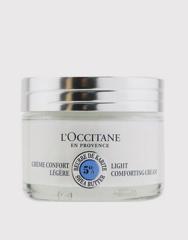L'occitane Shea Light Comforting Face Cream 50ml