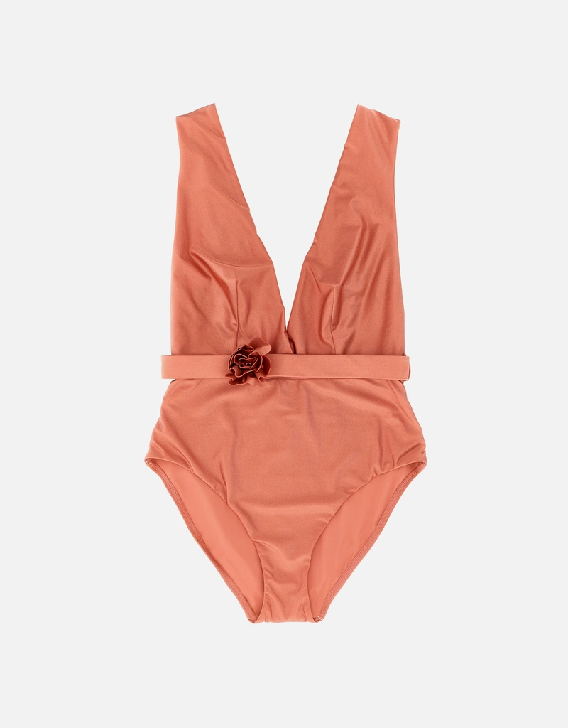 Zimmermann Lucky Plunge Flower ワンピース水着 (すべての新品