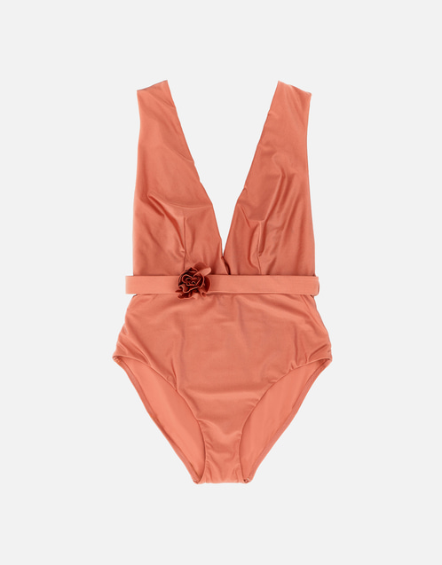 Zimmermann Lucky Plunge Flower ワンピース水着 (すべての新品