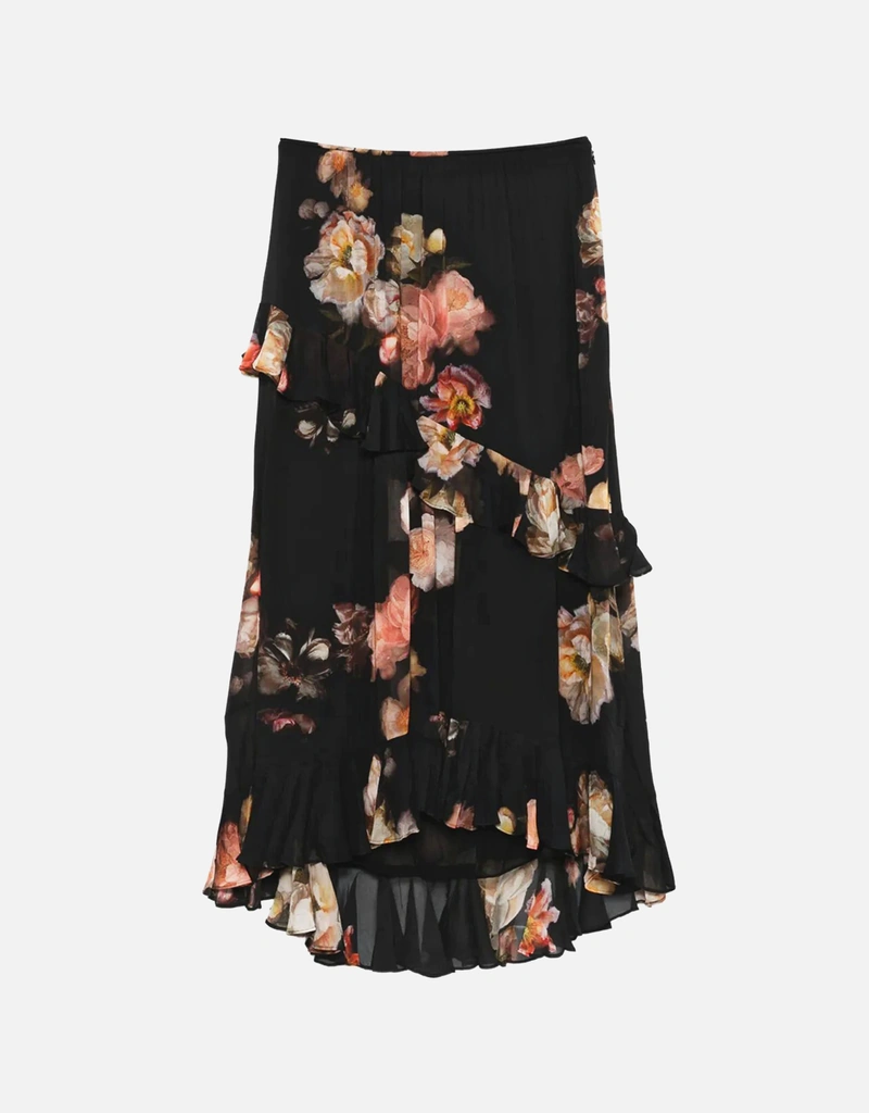 プランC アシンメトリーミディスカート Zimmermann Hypnotic アシンメトリーミディスカート (ドレス) IFCHIC.COM