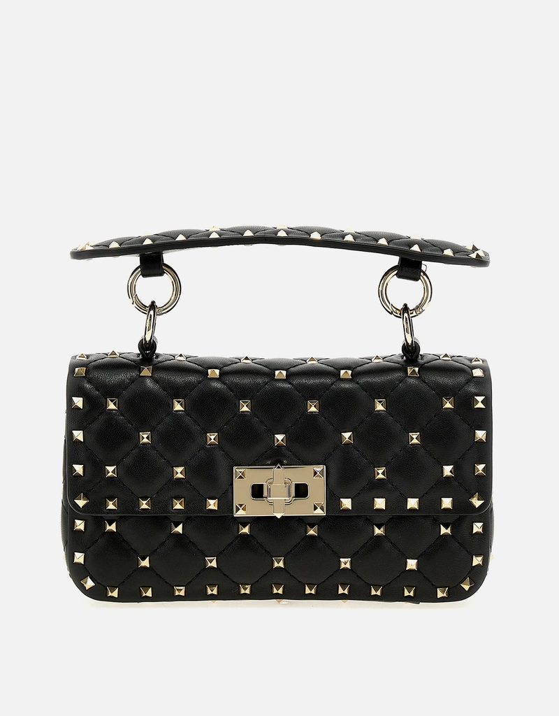 Valentino Garavani ロックスタッズスパイク小型ナッパレザー