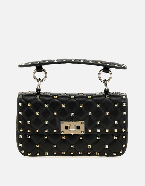 Valentino Garavani ロックスタッズスパイク小型ナッパレザー