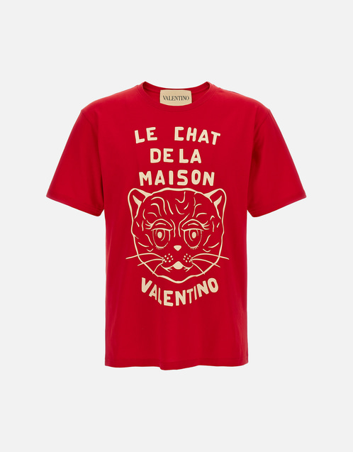 RED VALENTINO フラワーTシャツ VALENTINO FLORAL PRINT LOGO TEE – TheLuxeLend