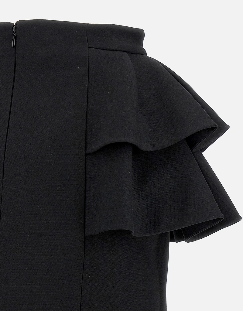 Valentino Garavani ヴァージンウールシルクミディスカート (ドレス