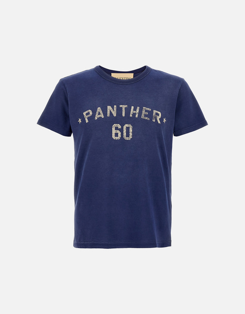 Valentino Garavani メンズ パンサーコットンジャージーTシャツ