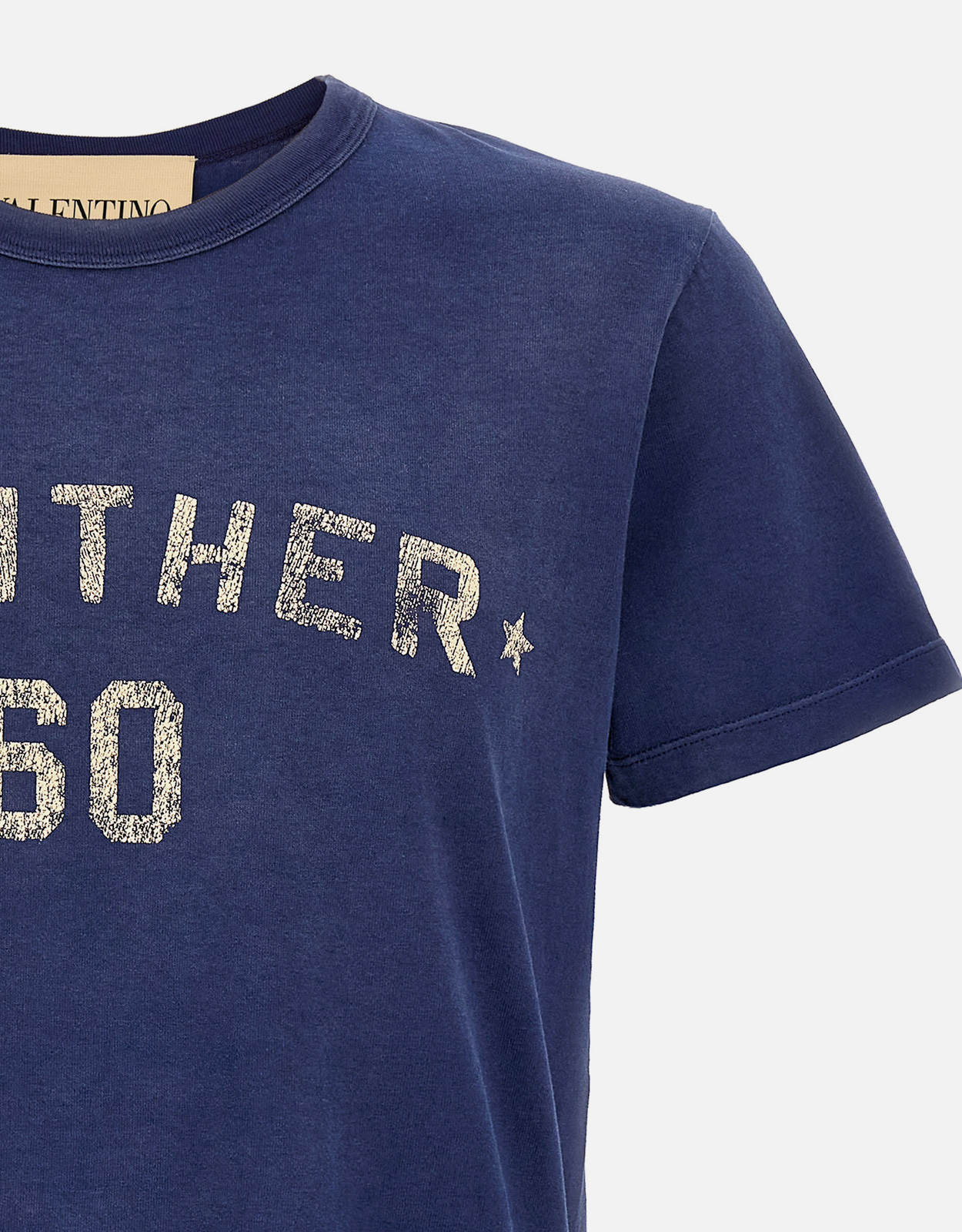 Valentino Garavani メンズ パンサーコットンジャージーTシャツ