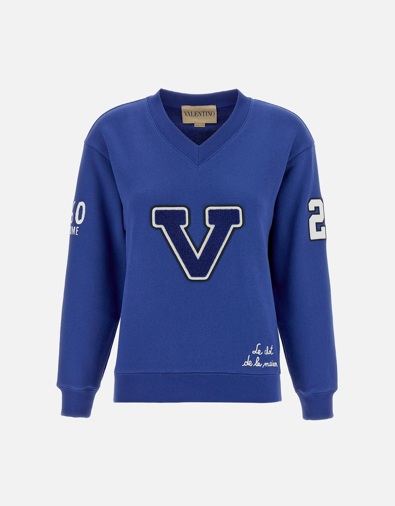 VALENTINO GARAVANI スウェット XL 青 【古着】【中古】【送料無料】 楽天市場】valentino 中古（スウェット・トレーナー｜トップス