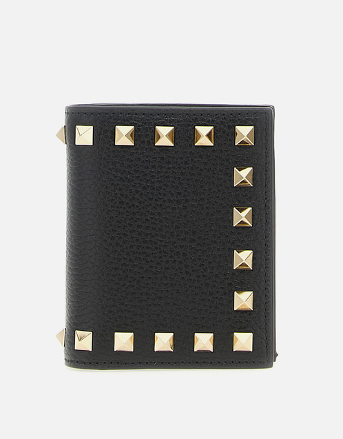 Valentino Garavani カーフスキン ロックスタッズ 財布 () IFCHIC.COM
