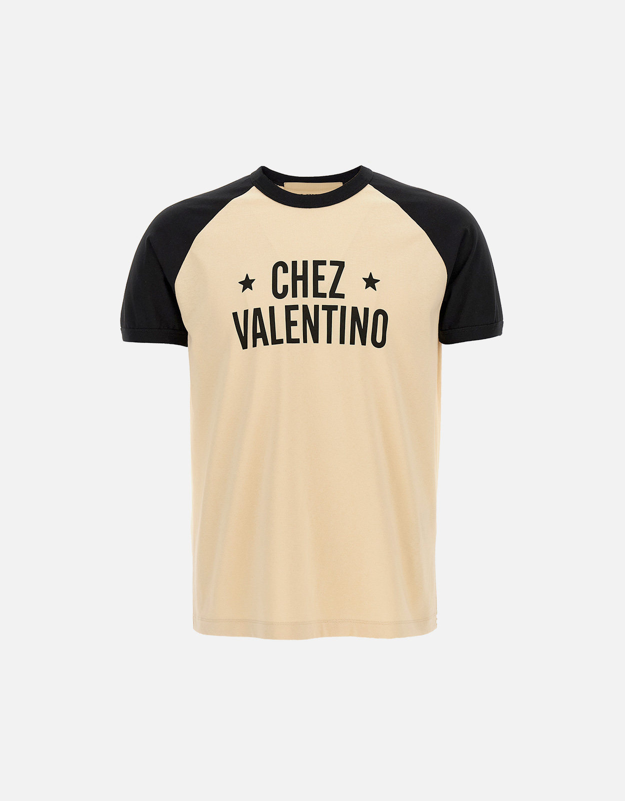 Valentino Garavani メンズコットンChez ValentinoプリントTシャツ