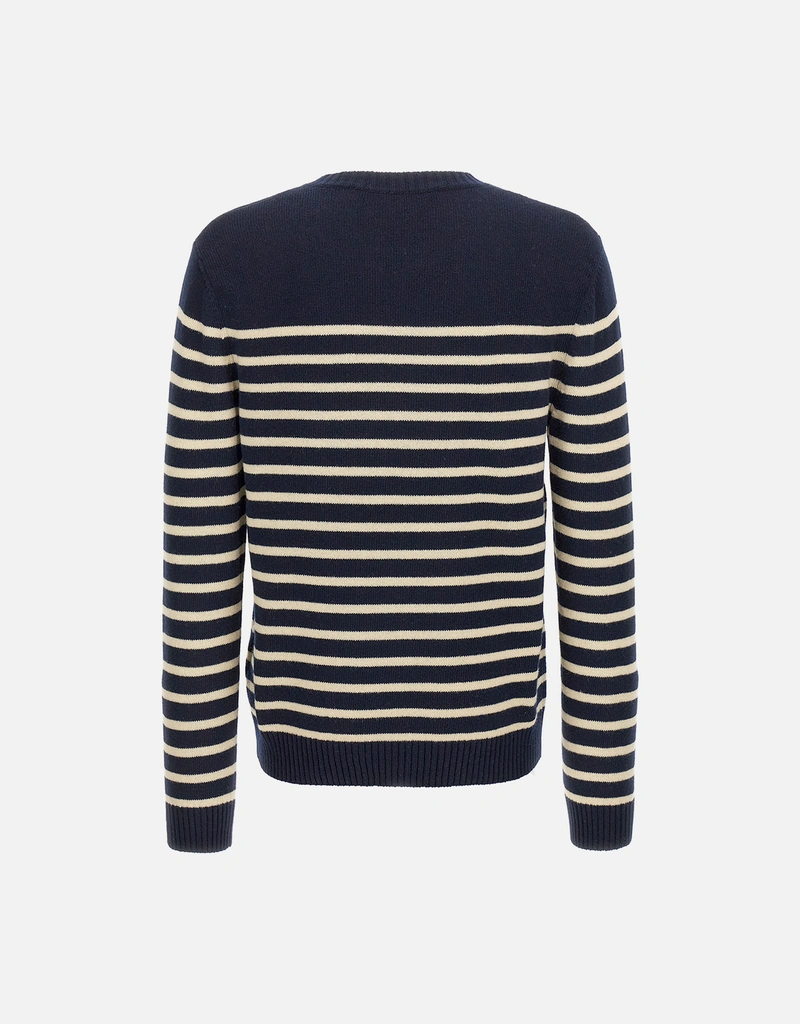 Valentino Garavani Men's Virgin Wool Jacquard Crew Neck Sweaters