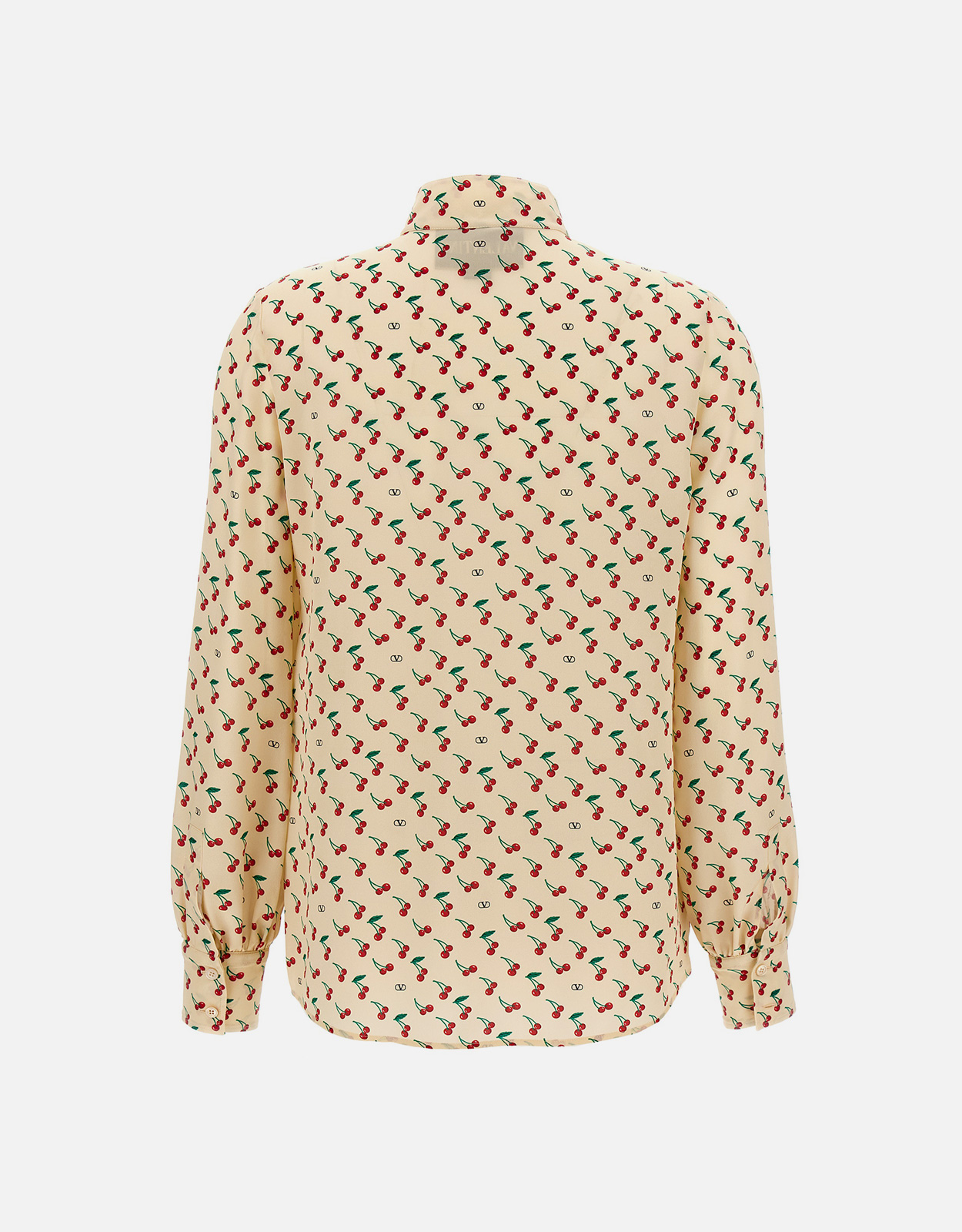 Valentino Garavani Cherryfic シルクシャツ (トップス) IFCHIC.COM
