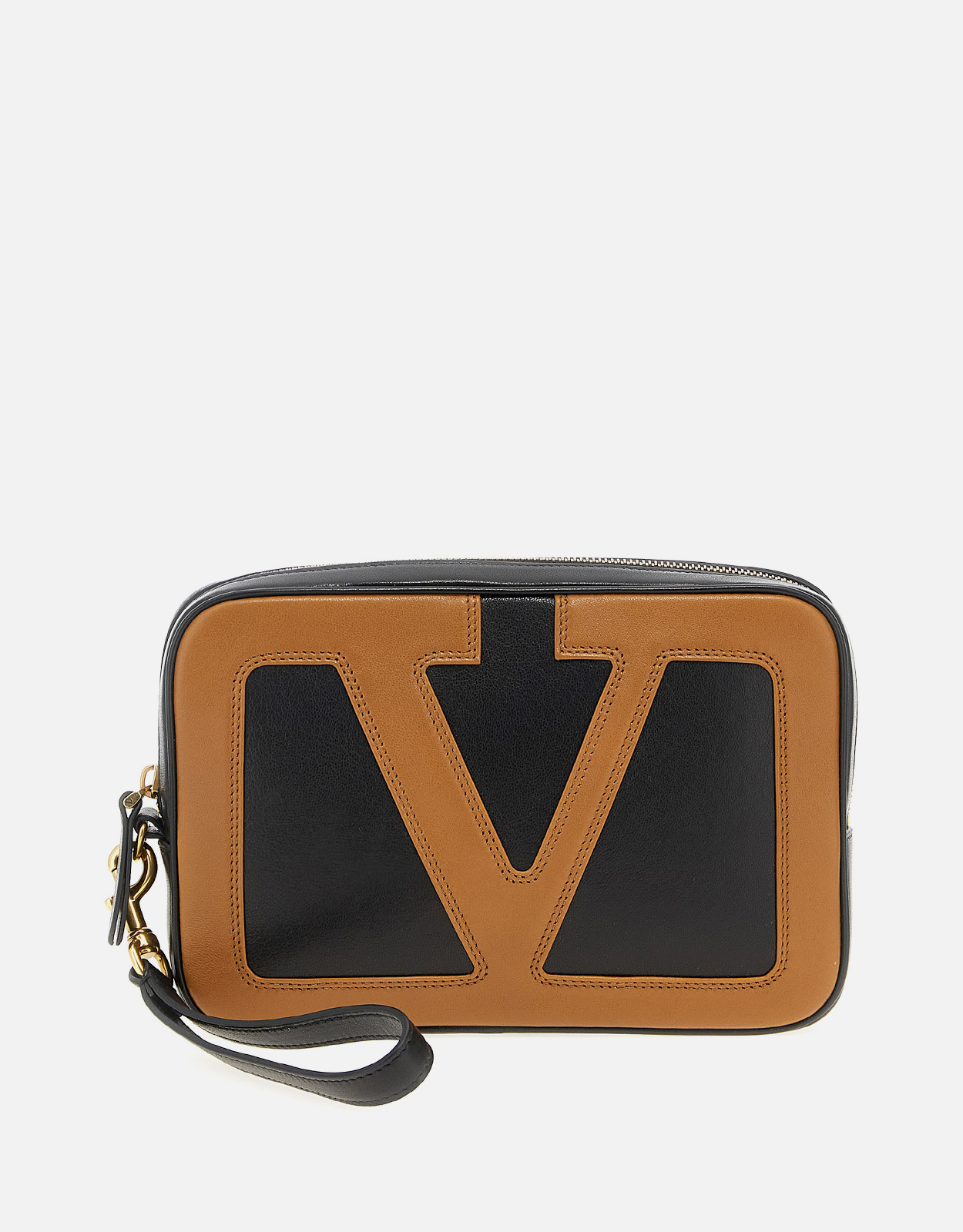 VALENTINO Valentino Garavani Men's Viva Superstar Lamb Leather Pouch　ヴァレンティノ ガラヴァーニ メンズ Viva Superstar ラムレザー ポーチ