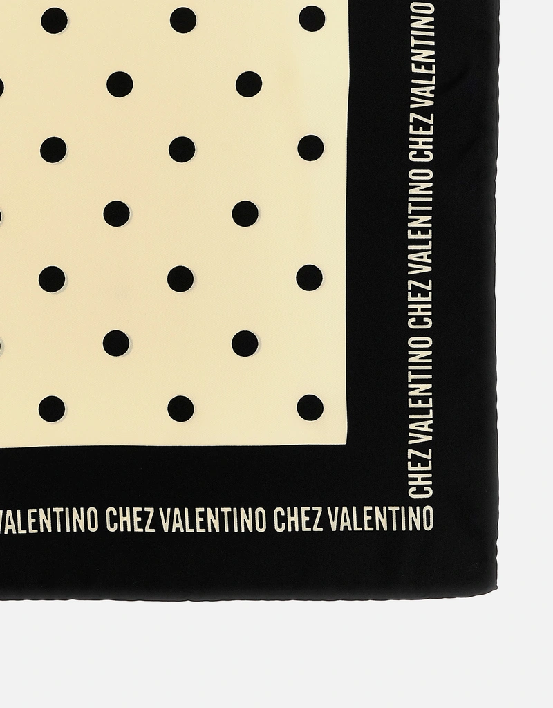 Valentino Garavani シルクドットスカーフ () IFCHIC.COM