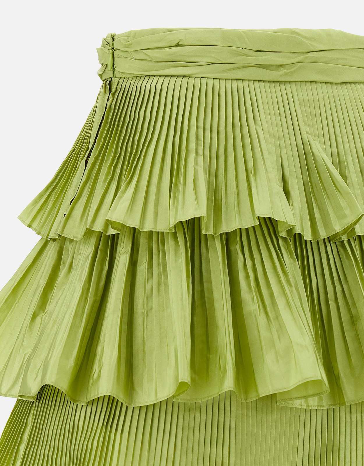 【VALENTINO】プリーツスカート 楽天市場】【中古】 バレンティノVALENTINO フラワーレース切替