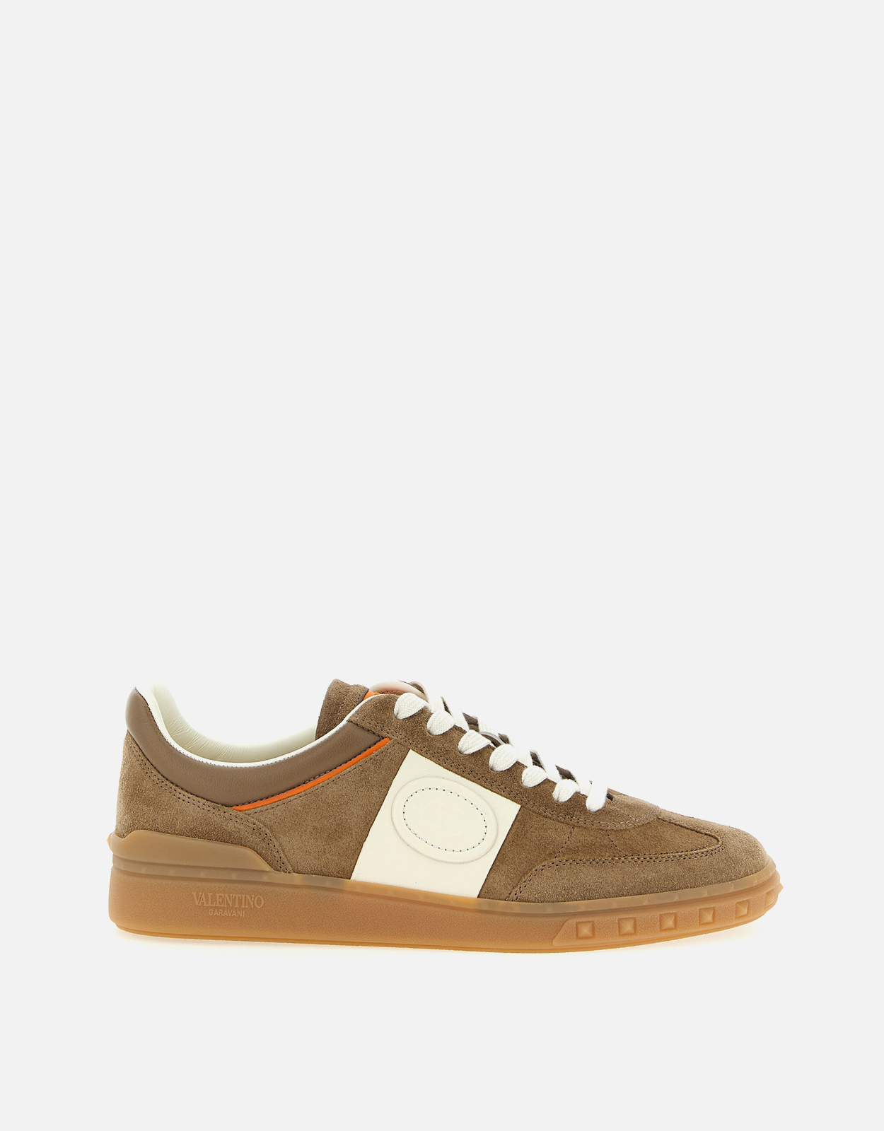 Valentino Garavani Men's Upvillage Leather Contrast Band Sneakers - EU 39　ヴァレンティノ ガラヴァーニ メンズ Upvillage レザー コントラスト バンド スニーカー - EU 39 Valentino