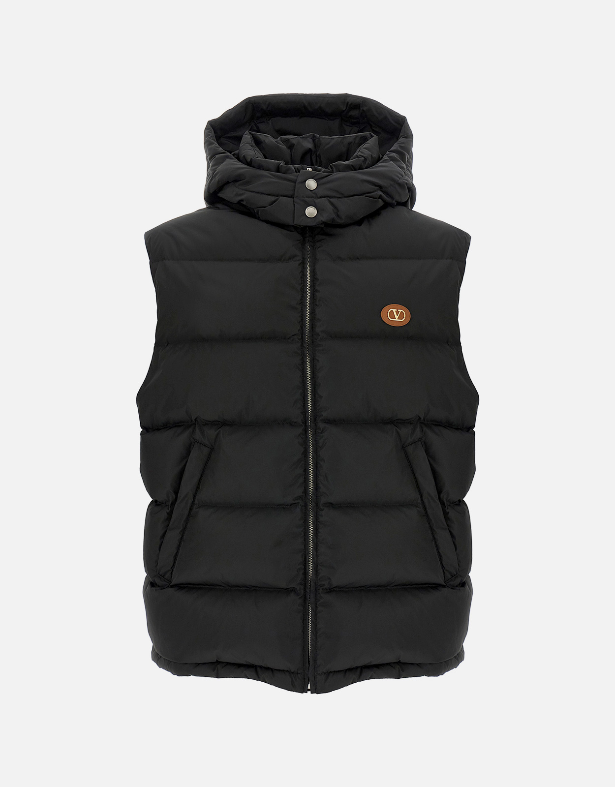 Valentino Garavani Men's Vlogo Signature Polyamide Vest - IT 54　ヴァレンティノ ガラヴァーニ メンズ Vロゴ シグネチャー ポリアミド ベスト - IT 54 Valentino