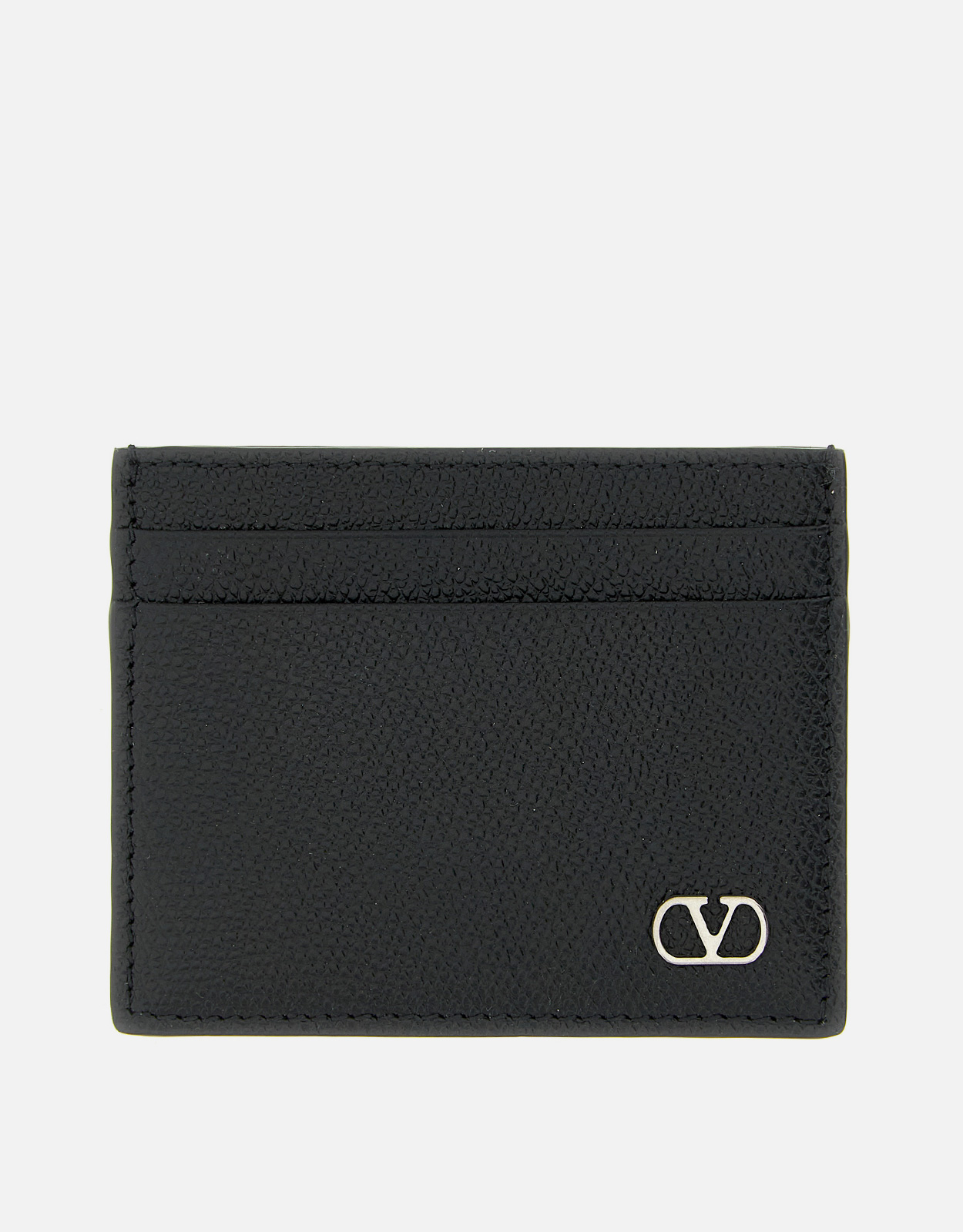 VALENTINO Valentino Garavani Men's Calfskin Leather Vlogo Signature Cardholder　ヴァレンティノ ガラヴァーニ メンズ カーフスキン レザー Vlogo シグネチャー カードホルダー