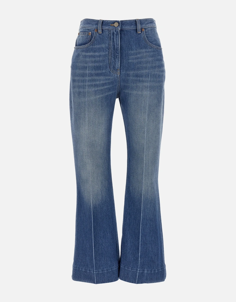 Valentino Garavani フレア コットンジーンズ () IFCHIC.COM