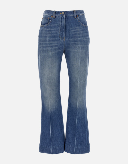 Valentino Garavani フレア コットンジーンズ () IFCHIC.COM