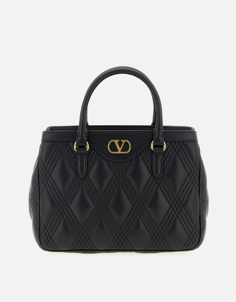 Valentino Garavani ラムレザー絎縫ハンドバッグ () IFCHIC.COM
