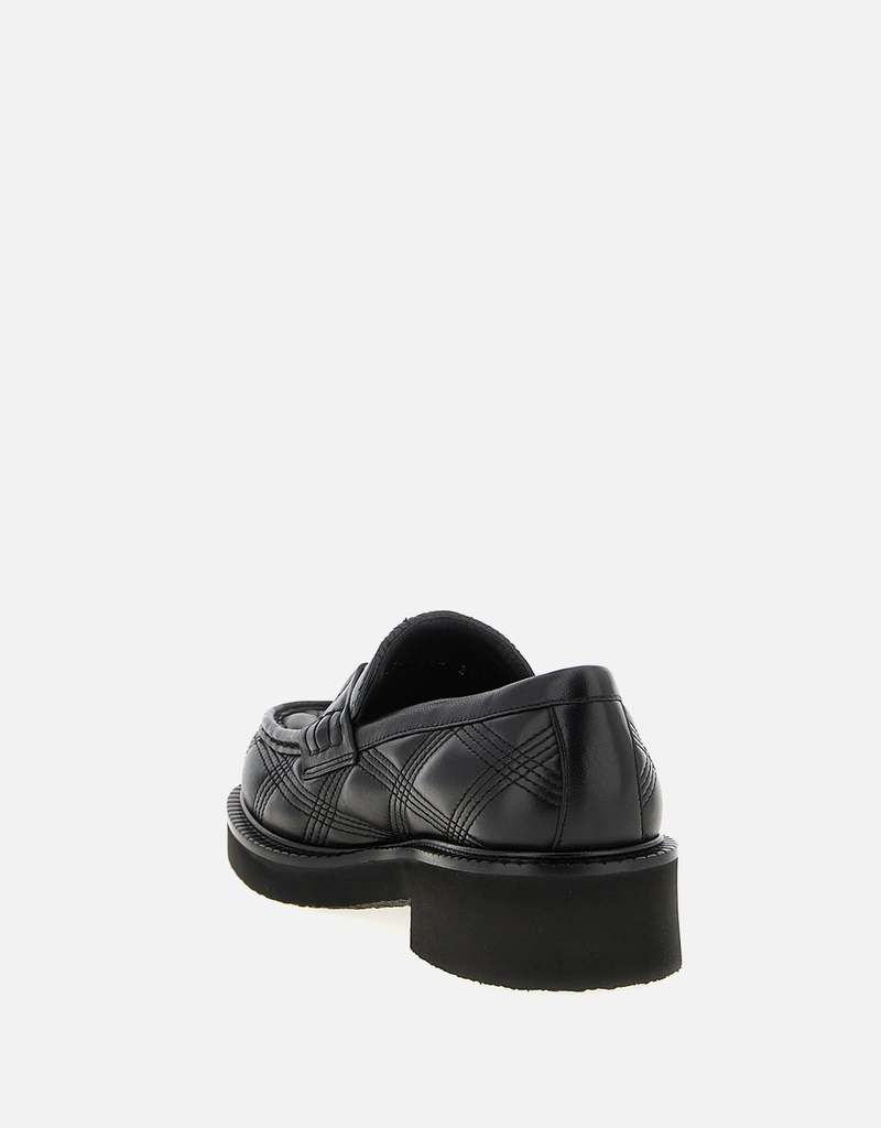 Valentino Garavani Quilted Leather Loafers () IFCHIC.COM