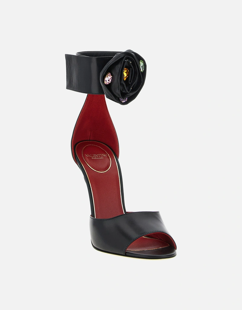 Valentino Garavani カーフアンドゴートレザーサンダル () IFCHIC.COM