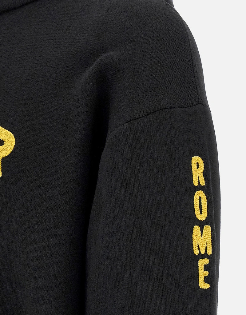 Valentino Garavani メンズ ブラッシュドコットン 刺繍コンフォート