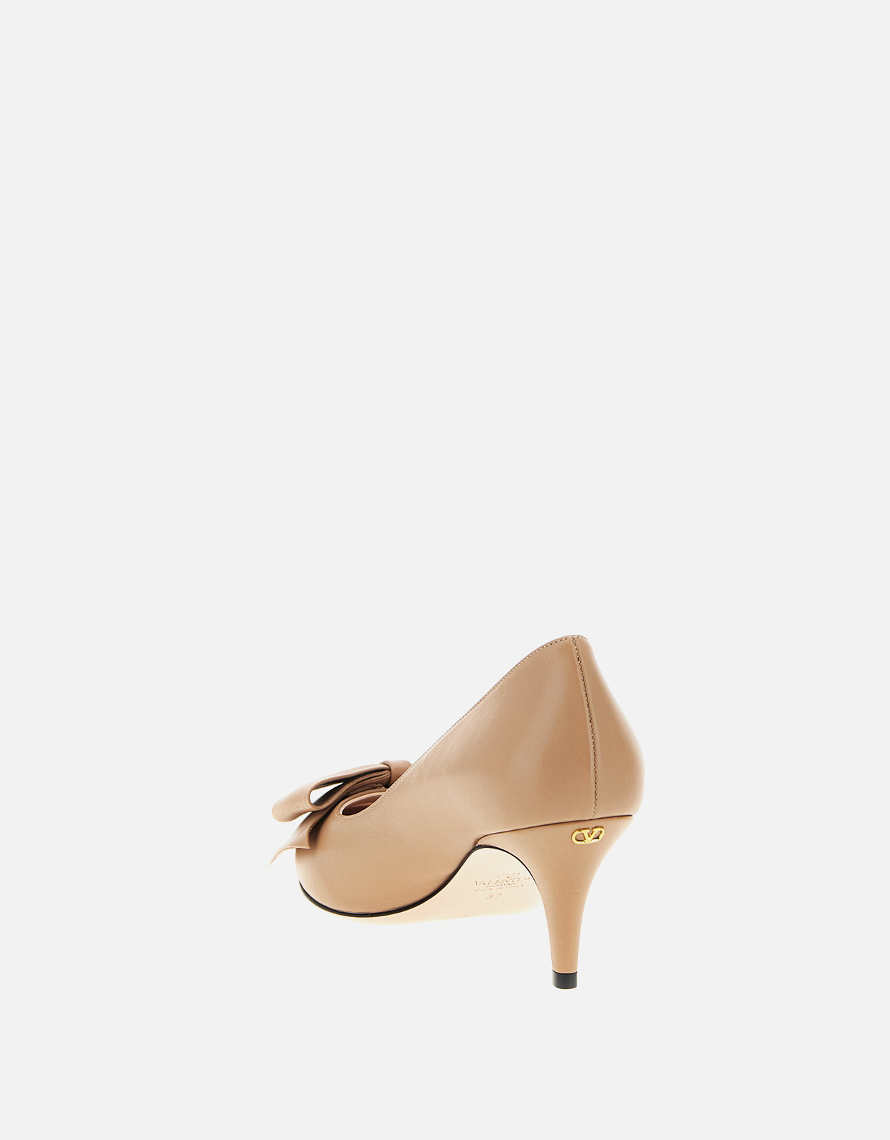 VARENTINOハイヒール Valentino Garavani カーフレザーとゴートレザーのバウバウパンプス