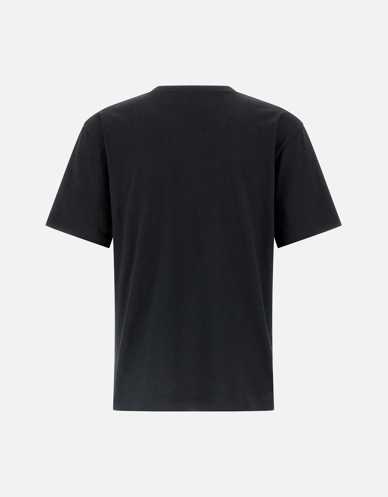 Valentino Garavani メンズコットンプリントクルーネックTシャツ