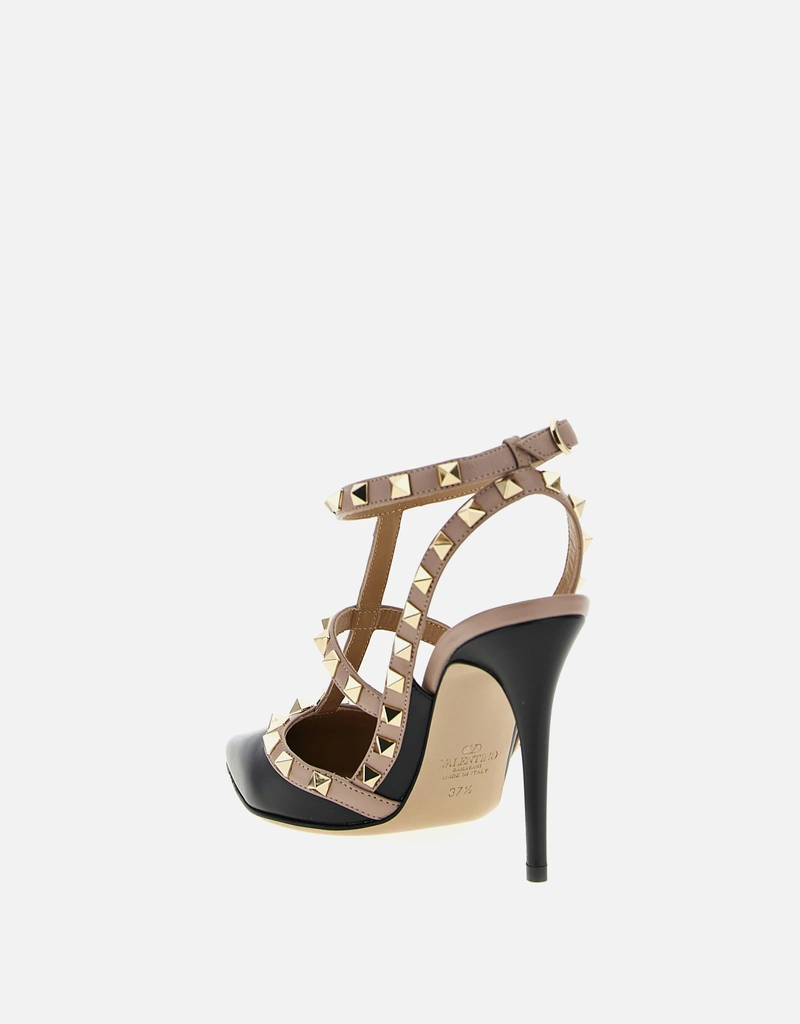 Valentino Garavani ロックスタッズ ラムレザー スリングバック