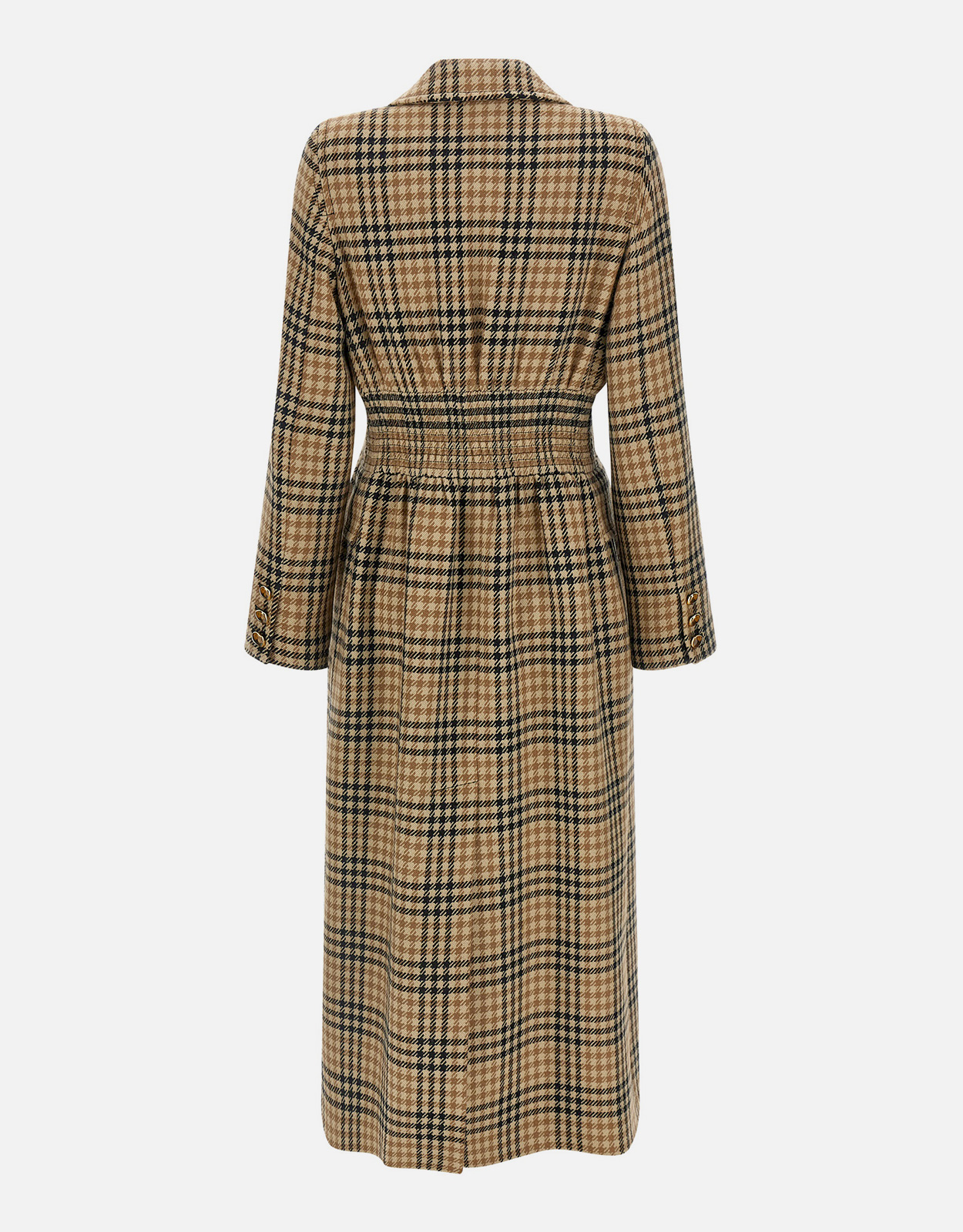 Valentino Garavani バージンウール ハウンドトゥース ダブルブレスト