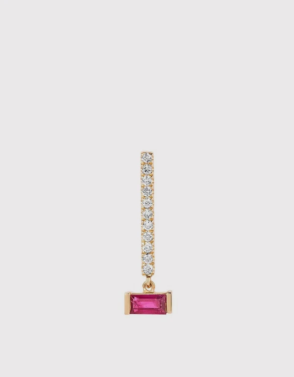 Ruifier Jewelry  Premiere Carina 18ct 黃金扇形耳環