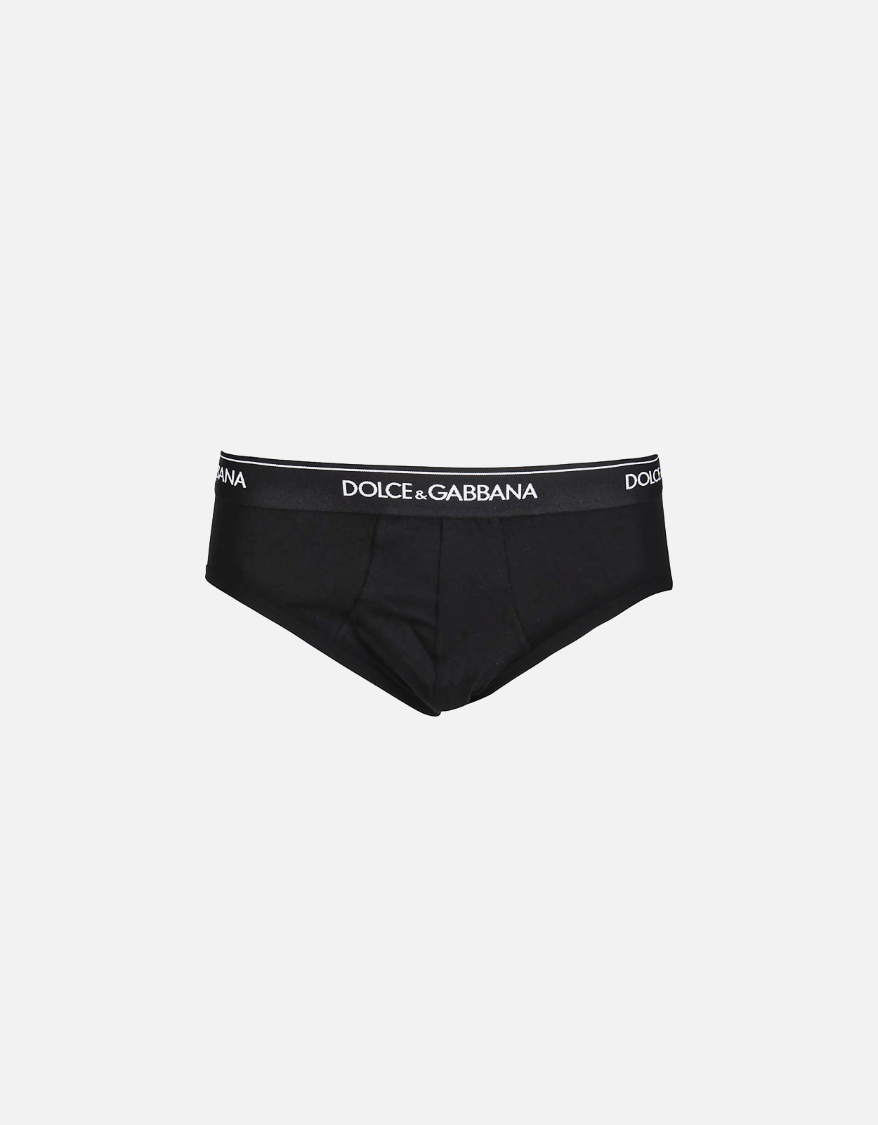 Dolce & Gabbana メンズ ストレッチコットン ミッドライズブリーフ 2枚