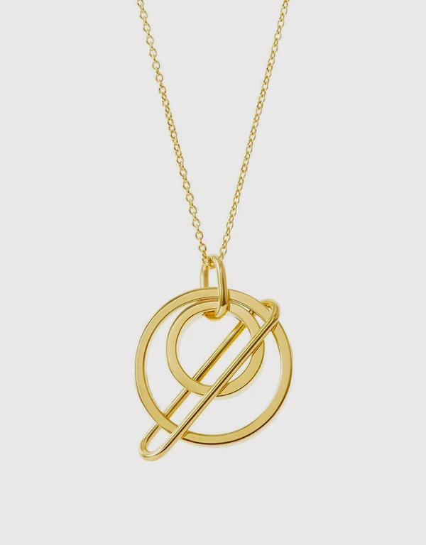 Ruifier Jewelry  Nexus-Spin Pendant Necklace