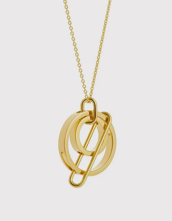 Ruifier Jewelry  Nexus-Spin Pendant Necklace