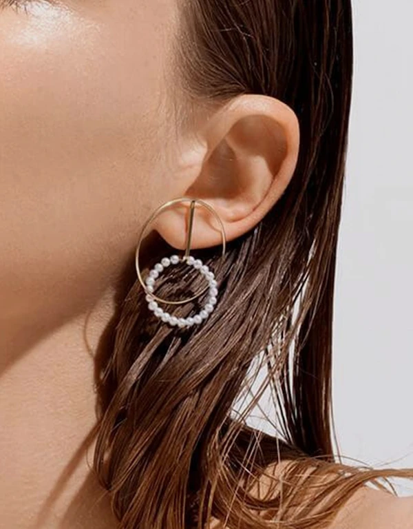 Ruifier Jewelry  Astra Lunar Earrings 