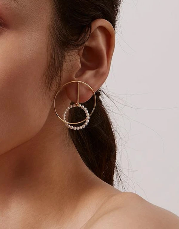 Ruifier Jewelry  Astra Lunar Earrings 