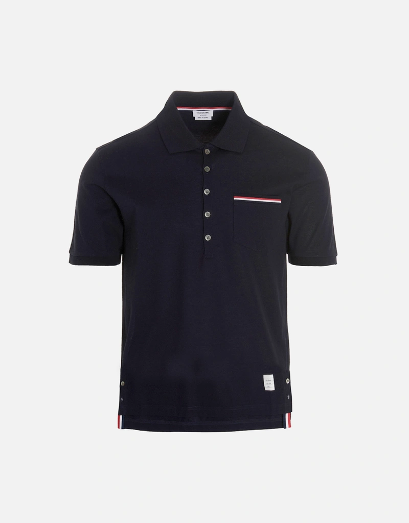 Thom Browne メンズ RWB コットン ポロシャツ () IFCHIC.COM
