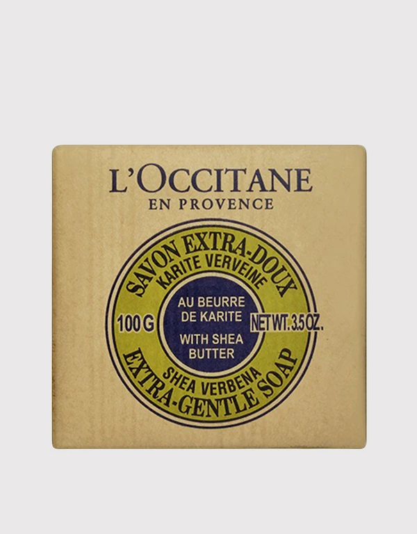L'occitane Shea Butter Extra Gentle Soap-Verbena 100g 