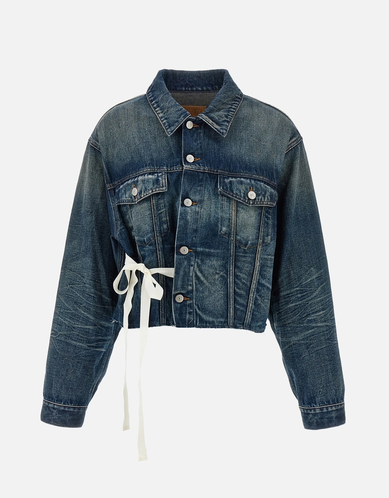 MM6 Maison Margiela デニム クロップド コンフォートフィット