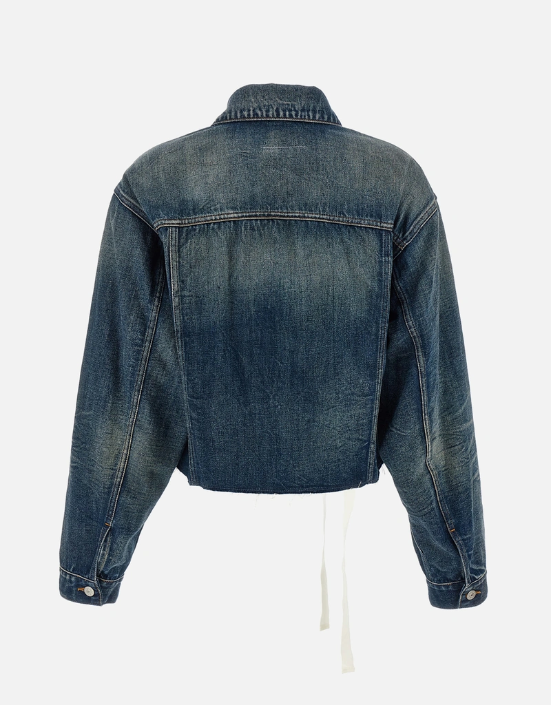 MM6 Maison Margiela デニム クロップド コンフォートフィット