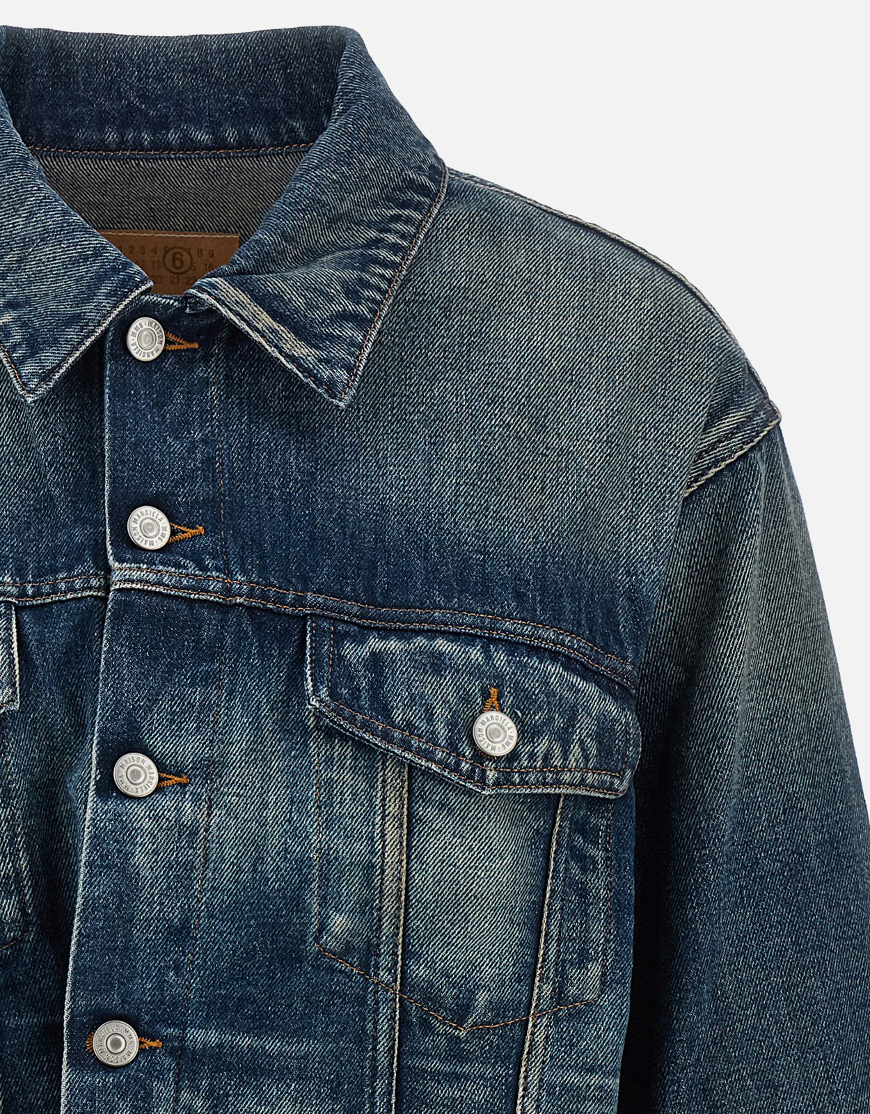 MM6 Maison Margiela デニム クロップド コンフォートフィット