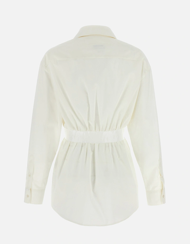 MM6 Maison Margiela ホワイト ボタン付き シャツ 楽天市場】MM6 メゾンマルジェラ エムエムシックス オープンワーク