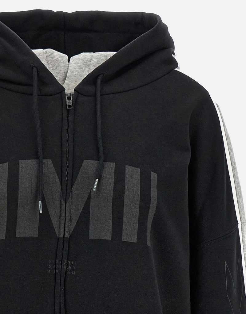 MM6 Maison Margiela ダブルフロント コットンブラッシュド オーバー