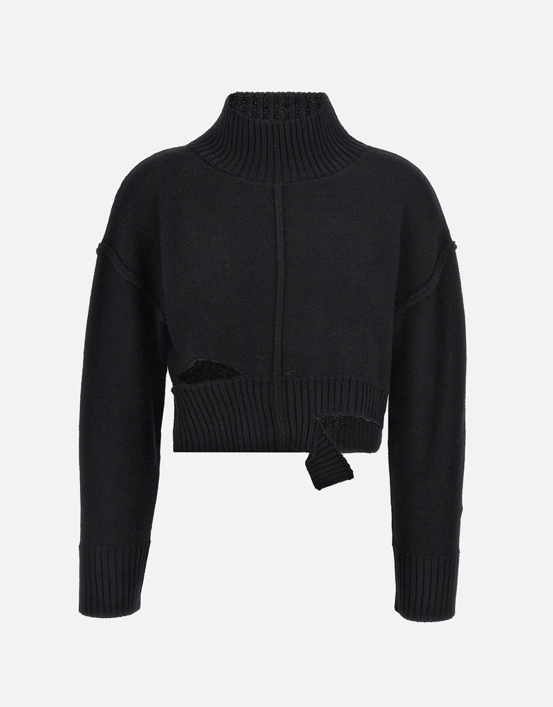 MM6 黒 ハイネック ニット Pサイズ 楽天市場】【アウトレット】エムエム 6 メゾンマルジェラ MM6 Maison