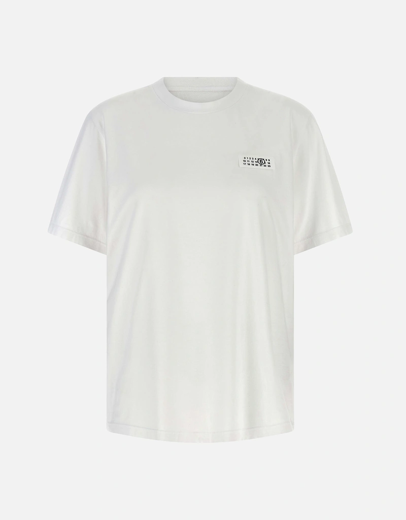 MM6 Maison Margiela Cotton Jersey Numeric Signature T-Shirt (Tops