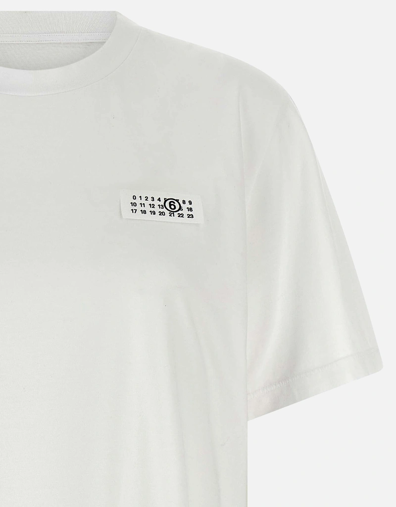 MM6 Maison Margiela Cotton Jersey Numeric Signature T-Shirt (Tops