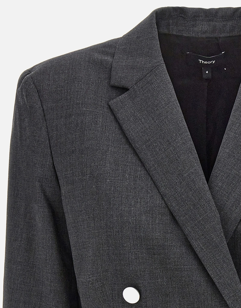 Theory ストレッチウール ダブルブレスト フィットブレザー () IFCHIC.COM