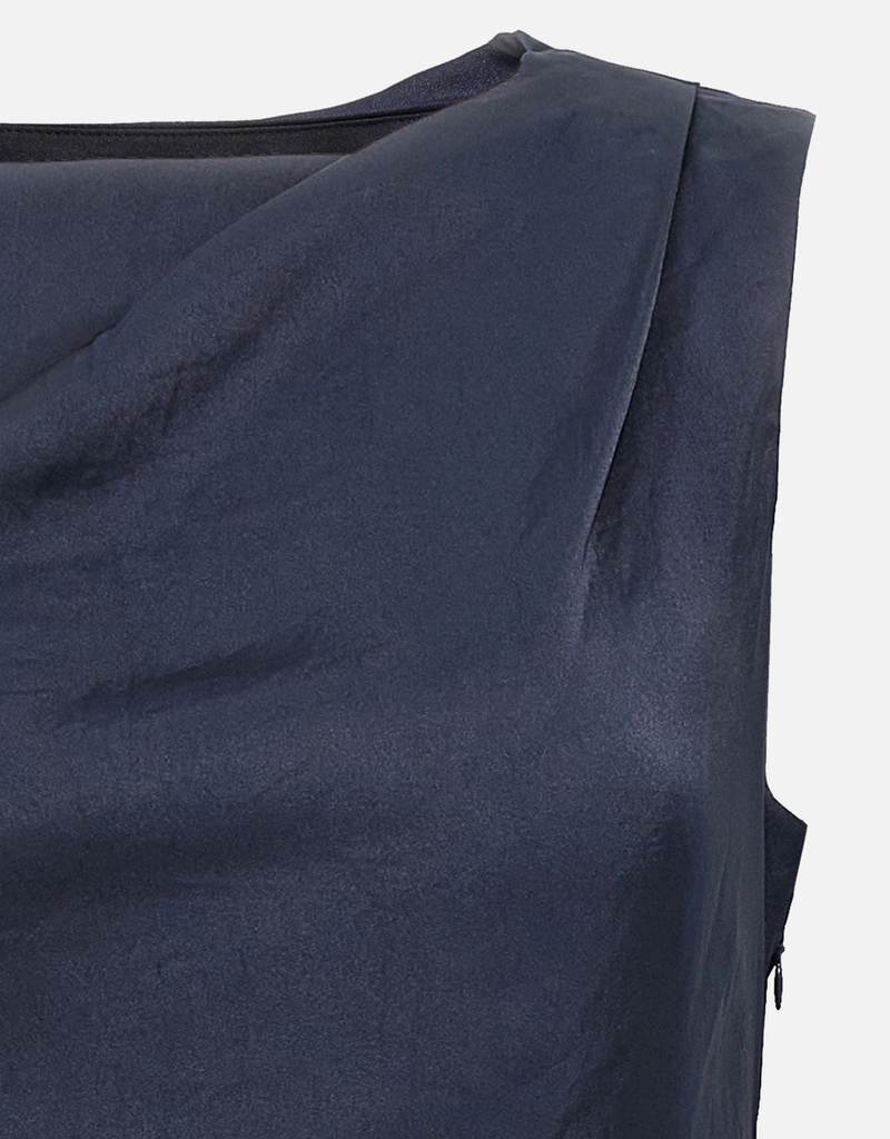 Theory Silk Effect Dress 10 Blue