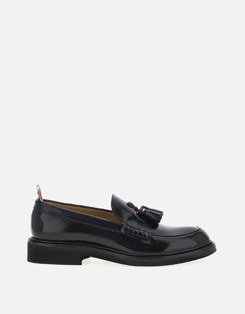 22ss新品 THOM BROWNE トムブラウン レザー タッセル ローファー Thom Browne ポリッシュドカーフタッセルローファー () IFCHIC.COM